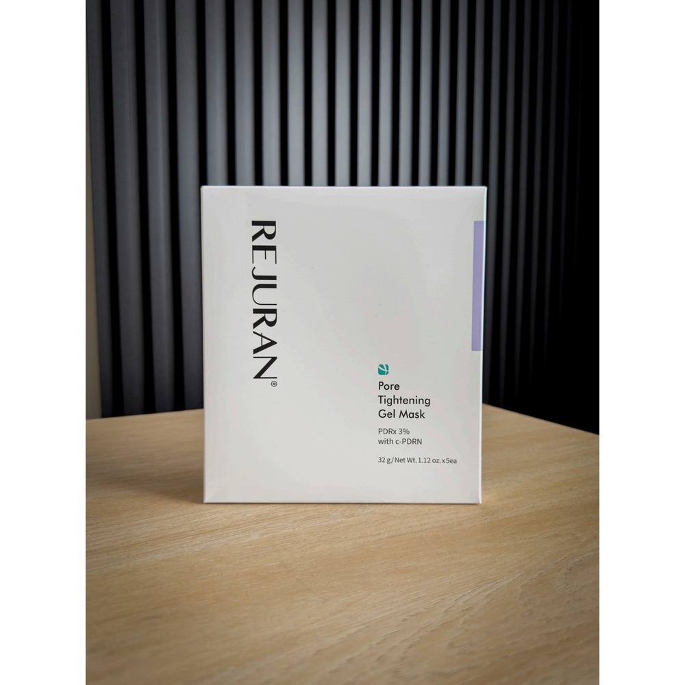 Rejuran Pore Tightening Gel Mask PDRx 3% c-PDRN K-Beauty 5 Count Sealed Box